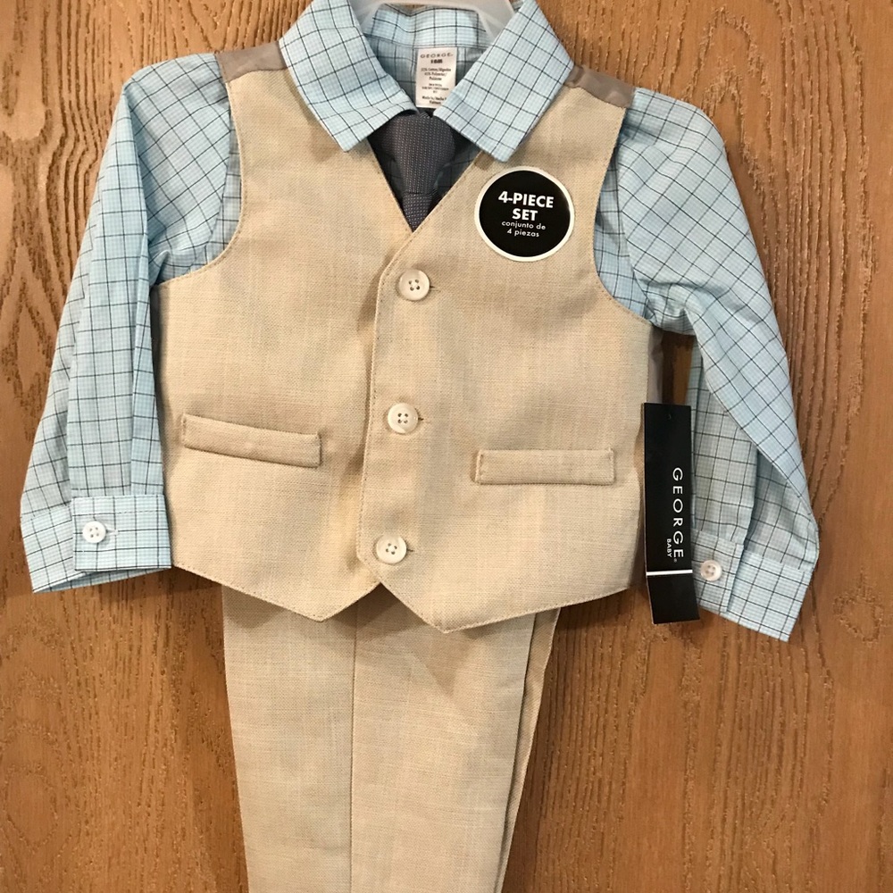 Toddler Boys Vest Set